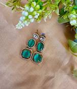 Dangle earrings sabyasachi inspired stone