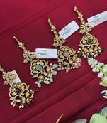 Indian tikka gold finish headpiece