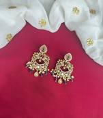 Statement diamond earrings