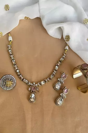  bracelet ring and earring combo jewelry