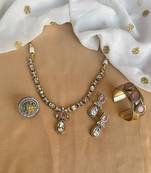  bracelet ring and earring combo jewelry