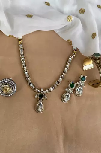  bracelet ring and earring combo jewelry