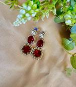 Dangle earrings sabyasachi inspired stone