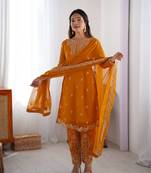 Designer party wear anarkali suit for women