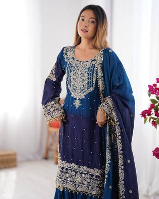 Designer wedding wear pent suit for women 3