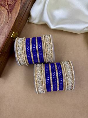 Jamli  lux velvet bangle set for women 1