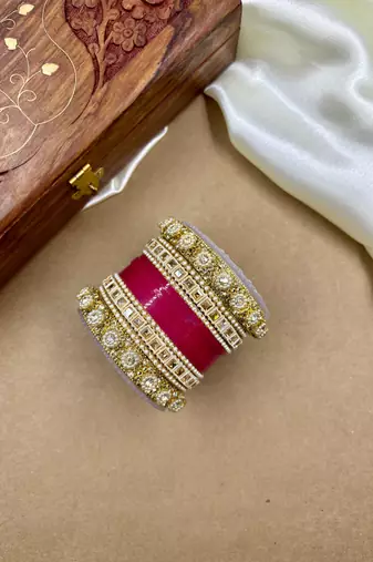 Traditional rani punjabi chuda