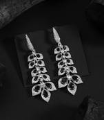 Midnight black color fashion earrings
