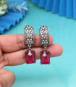 Festival rani color fashion earrings