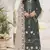 Mahendi embroidered faux georgette semi stitched salwar suit