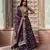 Designer Purple Sequins Embroidery Work Lehenga Choli With Dupatta 