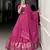 pink Chanderi Zari Weaving Work Border Lehenga Choli 