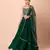 Charming Green Georgette Party Wear Lehenga With Sequins Choli