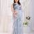 Grey Sequins Embroidered Saree:-Jimmy Choo Saree
