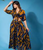 tropical swirl co-ord set – ocean blue