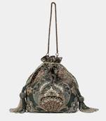 Green mandala potli by ri ritu kumar