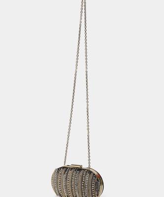 Black noel clutch by label ritu kumar 3