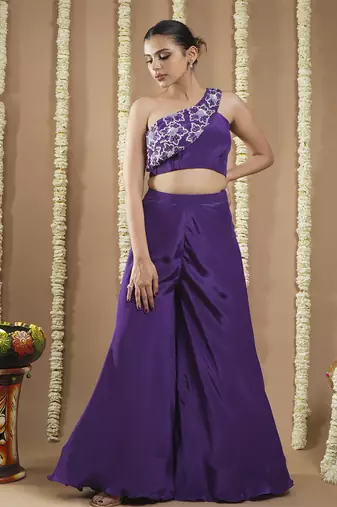 Dark purple indo set