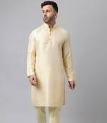 cream kurta