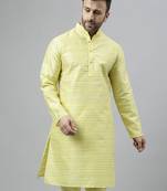 Green viscose rayon partywear green kurta