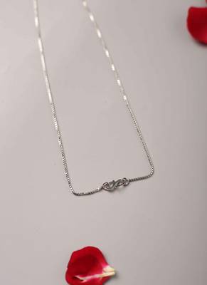 Silver Alloy American Diamond Pink Stone Necklace 6