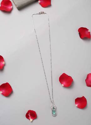 Sea Green Stone Necklace 4