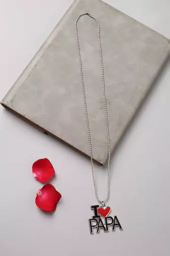 Silver Necklace Piece