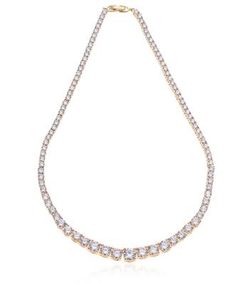 White american diamonds necklace set 3