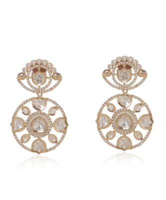 White kundan necklace set 3
