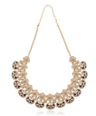 Red kundan necklace set 4