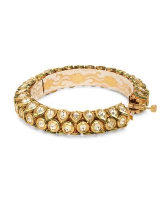 Gold kundan bangles and bracelets 2