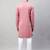 Coral embroidered pure cotton kurta pyjama set