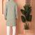 Pista embroidery  rayon kurta pyjama set