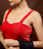 Red Velvet Designer Blouse
