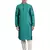 aqua colour jacquard design kurta sets