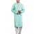lt.aqua colour jacquard design kurta sets