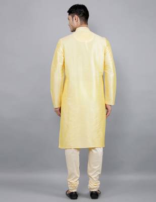 yellow colour brasso design kurta sets 2
