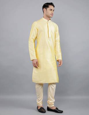 yellow colour brasso design kurta sets 3