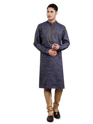  woven design ethnic trendy kurta set 1