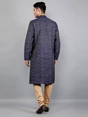  woven design ethnic trendy kurta set 2