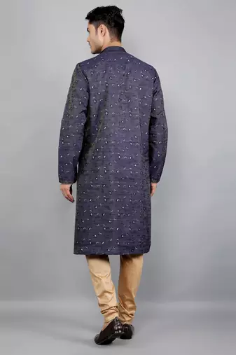  woven design ethnic trendy kurta set