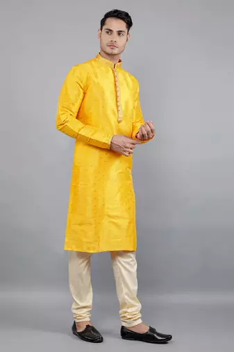  woven design ethnic trendy kurta set