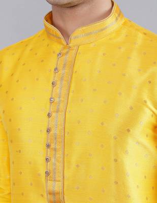  woven design ethnic trendy kurta set 4