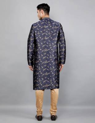  woven design ethnic trendy kurta set 2