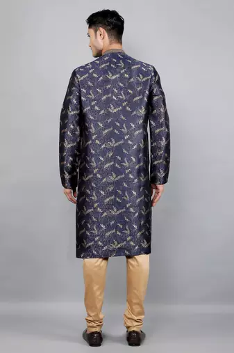  woven design ethnic trendy kurta set