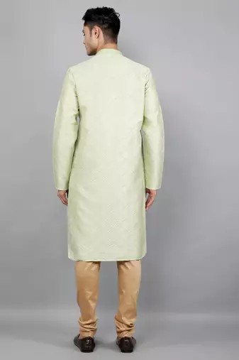  woven design ethnic trendy kurta set