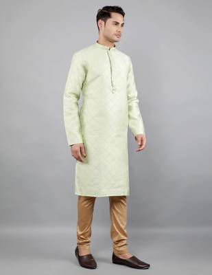  woven design ethnic trendy kurta set 3