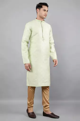  woven design ethnic trendy kurta set