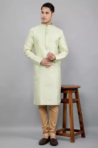  woven design ethnic trendy kurta set