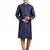 Navy Blue woven design ethnic trendy kurta set